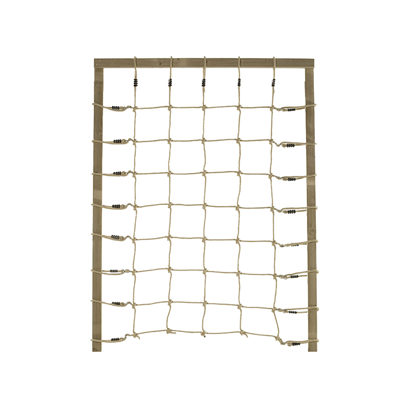 Handgewebtes Kletternetz